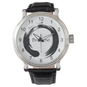 Montre Le cercle d'Enso et respirent