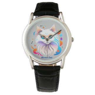 Montre Le Chat de la Birmanie