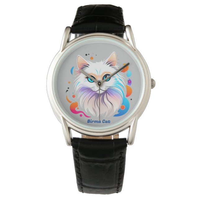 Montre Le Chat de la Birmanie (devant)