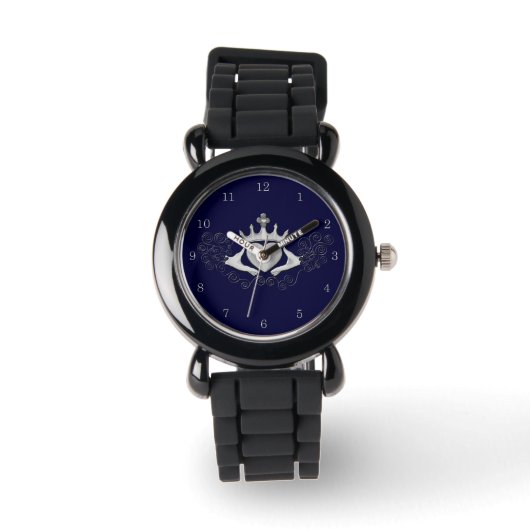 Montre Le Claddagh (Argent) (Recto)