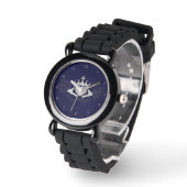 Montre Le Claddagh (Argent) (Angle)