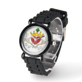 Montre Le Claddagh (couleur complète) (Angle)