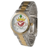 Montre Le Claddagh (couleur complète) (Incliné)
