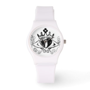 Montre Le Claddagh (noir)