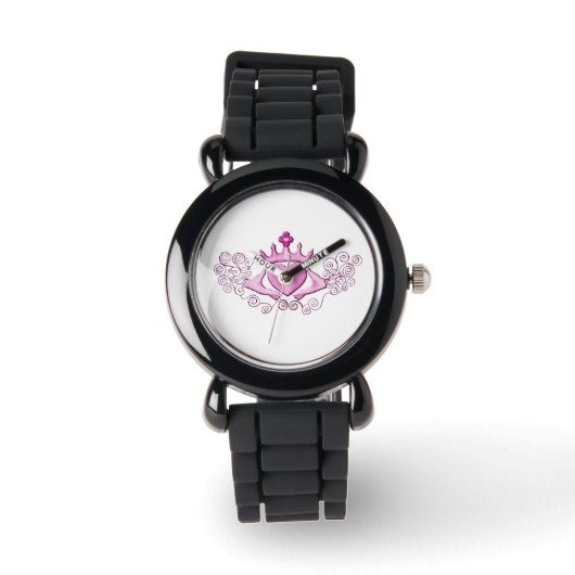 Montre Le Claddagh (rose) (Recto)
