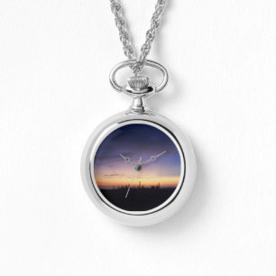Montre Le coucher du soleil du lac Michigan