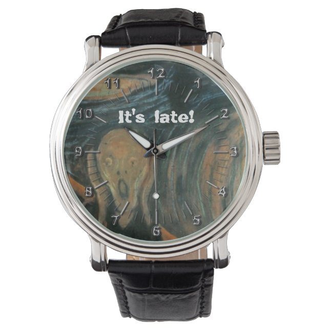 Montre Le cri (devant)