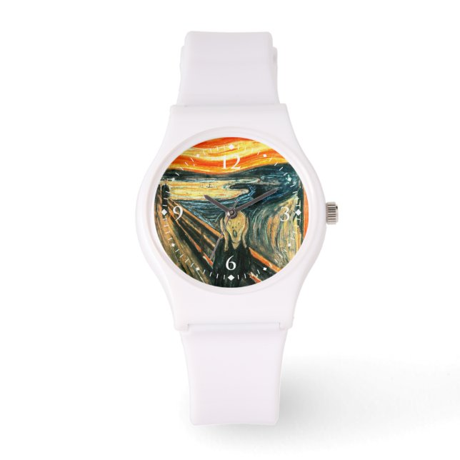 Montre Le cri d'Edvard Munch (Recto)