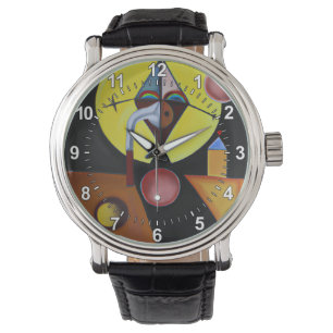 Montre Le docteur de la peste - Peinture à l'huile