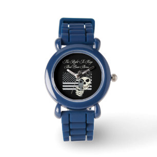 Montre Le Droit De Garder Et D'Porter Des Armes Wristwatc