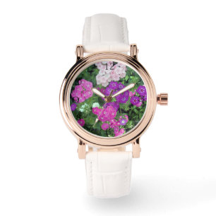 Montre Le jardin de Sweet William Une palette de rose pou