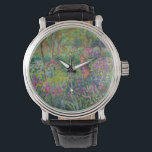 Montre Le Jardin Iris De Giverny By Claude Monet<br><div class="desc">Le jardin d'Iris à Giverny peint par Claude Monet. Vers 1900. Cette image est du domaine public.</div>