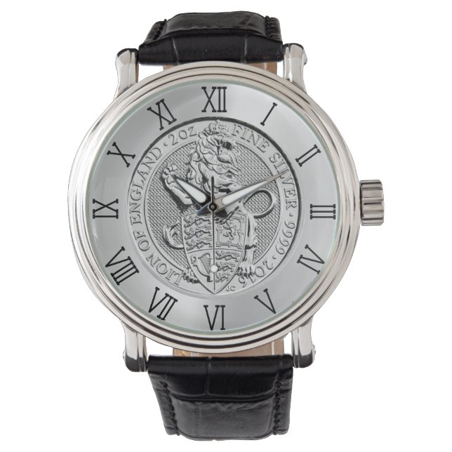 MONTRE LE LION DE LA PIÈCE D'ANGLETERRE (devant)