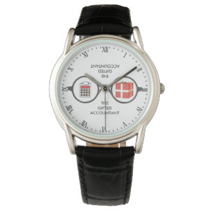 Montre "Le logo du comptable doué"