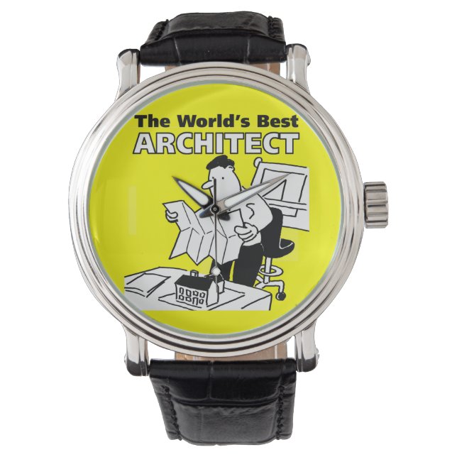 Montre Le meilleur architecte du monde (devant)