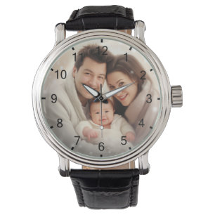 Montre Le meilleur papa jamais moderne classique photo pe