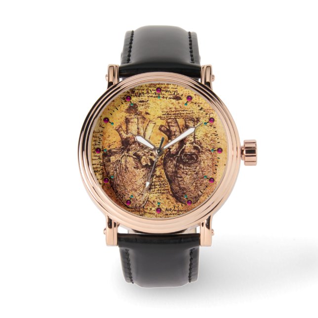 Montre Le Parchemin Coeur Et Ses Bateaux De Sang (Recto)