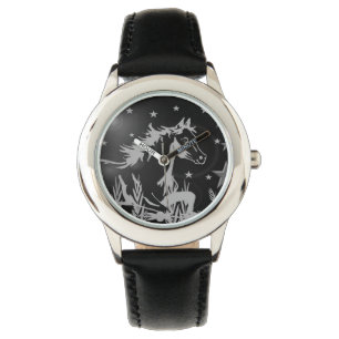Montre Le petit poney doux, noir