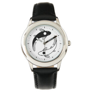 Montre Le poisson Yin Yang Koi