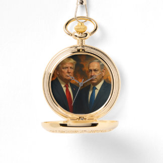 Montre Le président Donald Trump et Netanyahu Watch