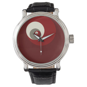 Montre Le rapport d'or entoure (le rouge)