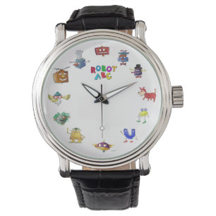 Montre Le robot ABC observent