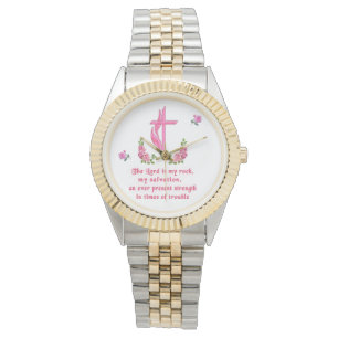 Montre Le Seigneur est mon roc chrétien
