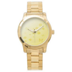 Montre Le soleil fleurit des papillons de n