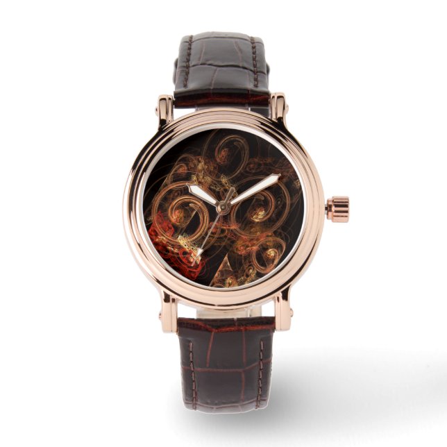 Montre Le son de la musique Art Abstrait (Recto)