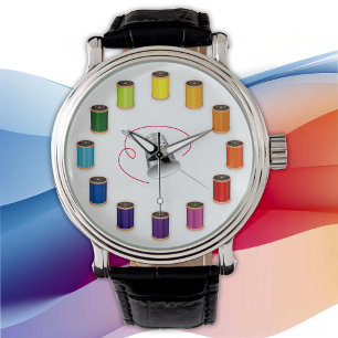 Montre Le temps passe vite quand je couds !