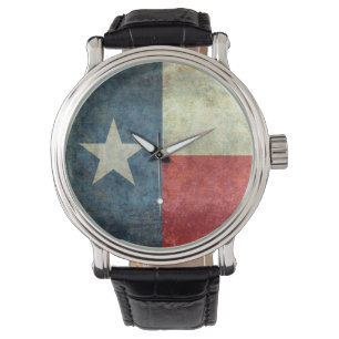 Montre Le Texas - l'état solitaire d'étoile