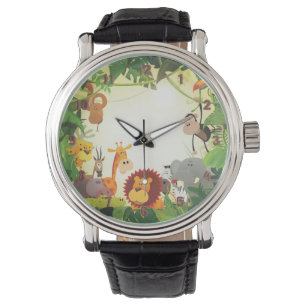 Montre Le thème de la jungle