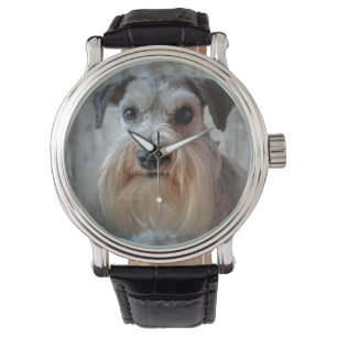 Montre Le visage de Schnauzer Dog