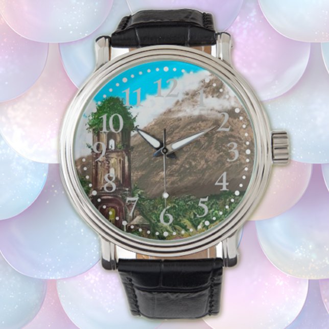 Montre Le volcan Mayon (Créateur téléchargé)