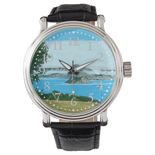 Montre Le volcan Taal (devant)