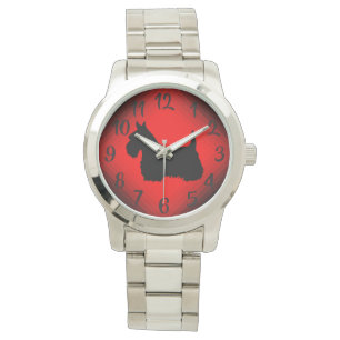 Montre L'Ecosse, rouge noir/blond comme les blés de
