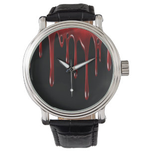 Montre Lecteurs de sang tombés Noir