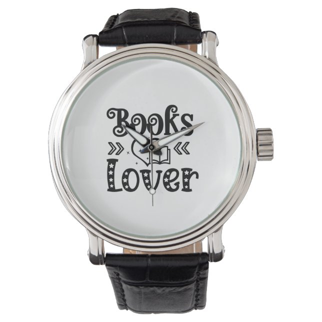 Montre Lecture Art Books Lover (devant)