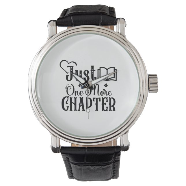 Montre Lecture d'Art Juste un chapitre de plus (devant)