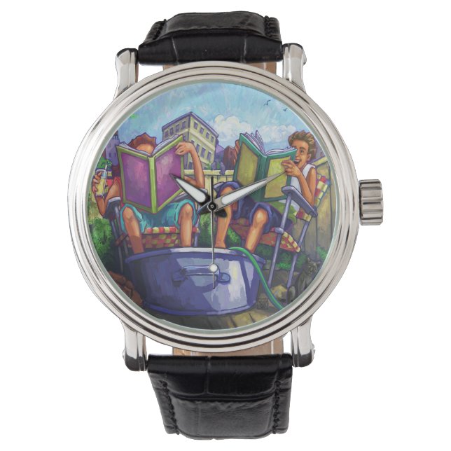 Montre Lecture en été (devant)