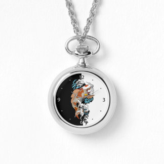 Montre l'équilibre de la vie privée. Yahanese koi carp fi