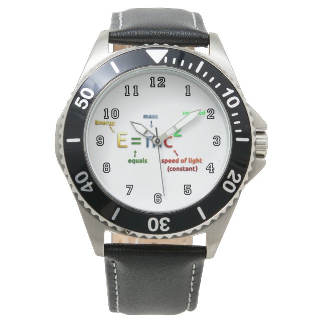 Montre L'équivalence énergétique de masse d'Einstein (devant)