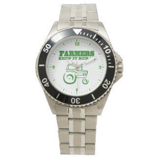 Montre Les Agriculteurs Le Gardent Rural Tractor Watch