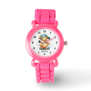 Montre Les amatrices de canards mignonnes ajoutent un nom