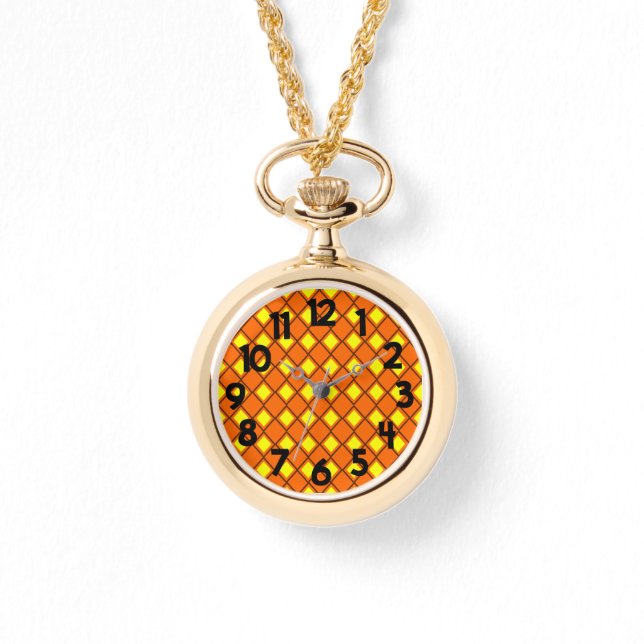 Montre les années 70 Arlequin (Recto)