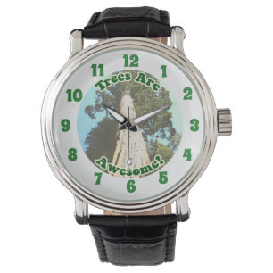 Montre Les arbres sont merveilleux Redwood Vacation Logo