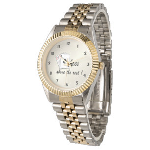 Montre Les As au-dessus du reste de l'or