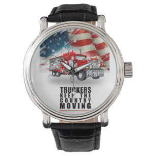 Montre Les camionneurs exercent cette surveillance mobile