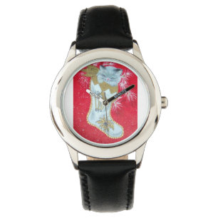Montre Les chatons de Noël vintages les plus doux