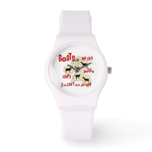 Montre Les chèvres sont comme des chips de pommes de terr